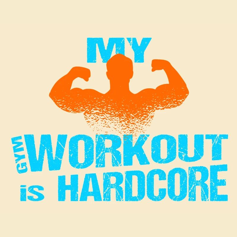 Gym Workout Mann Training