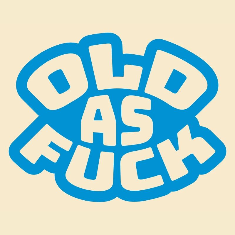 old AF Text Logo