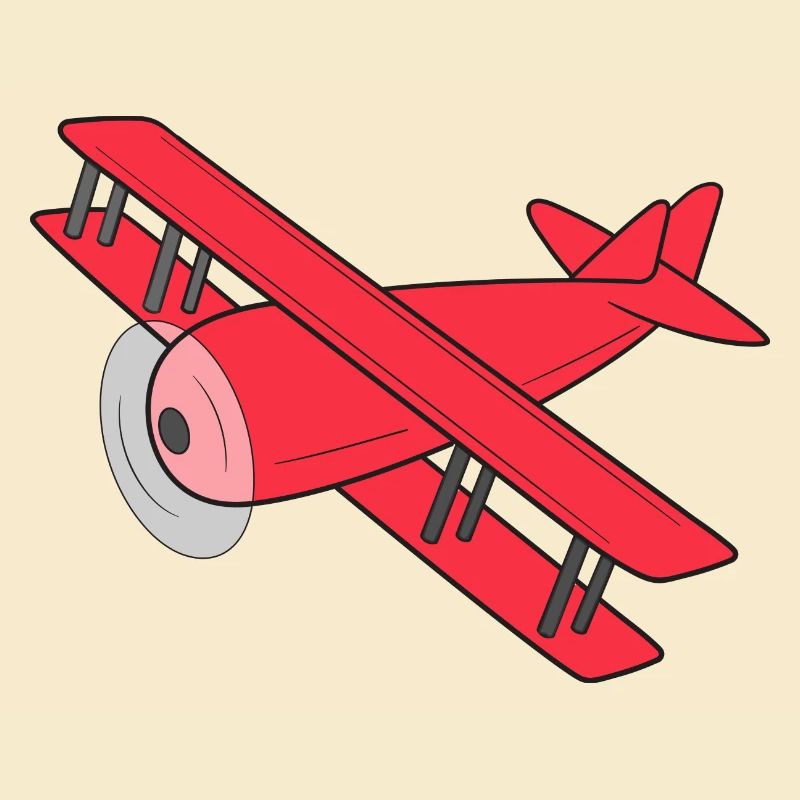 Flugzeug Doppeldecker