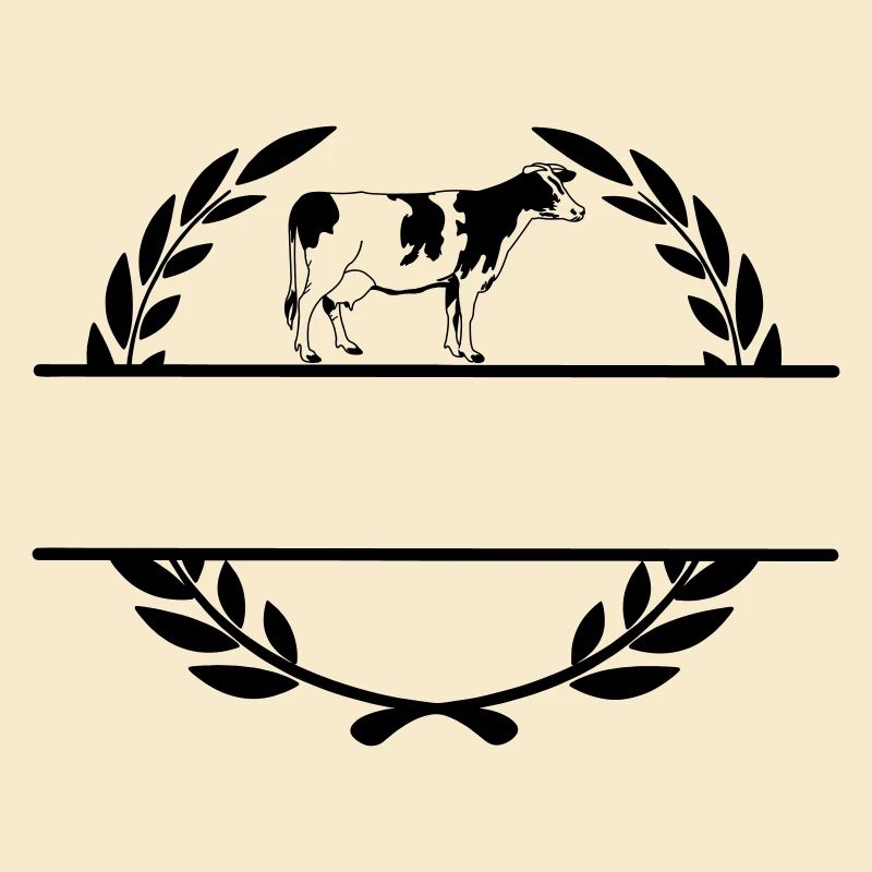 Monogramm der Milchkuh