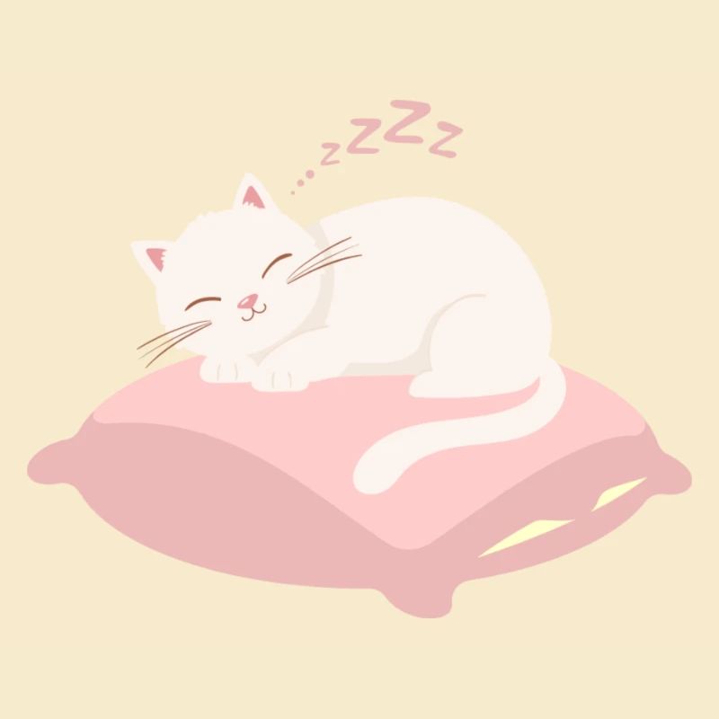 Schlafende Katze