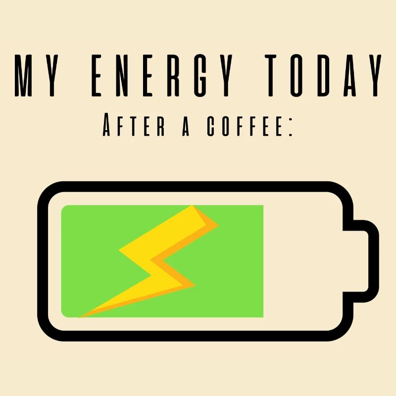 Rechargeable Battery with Coffee | Coffee Lovers