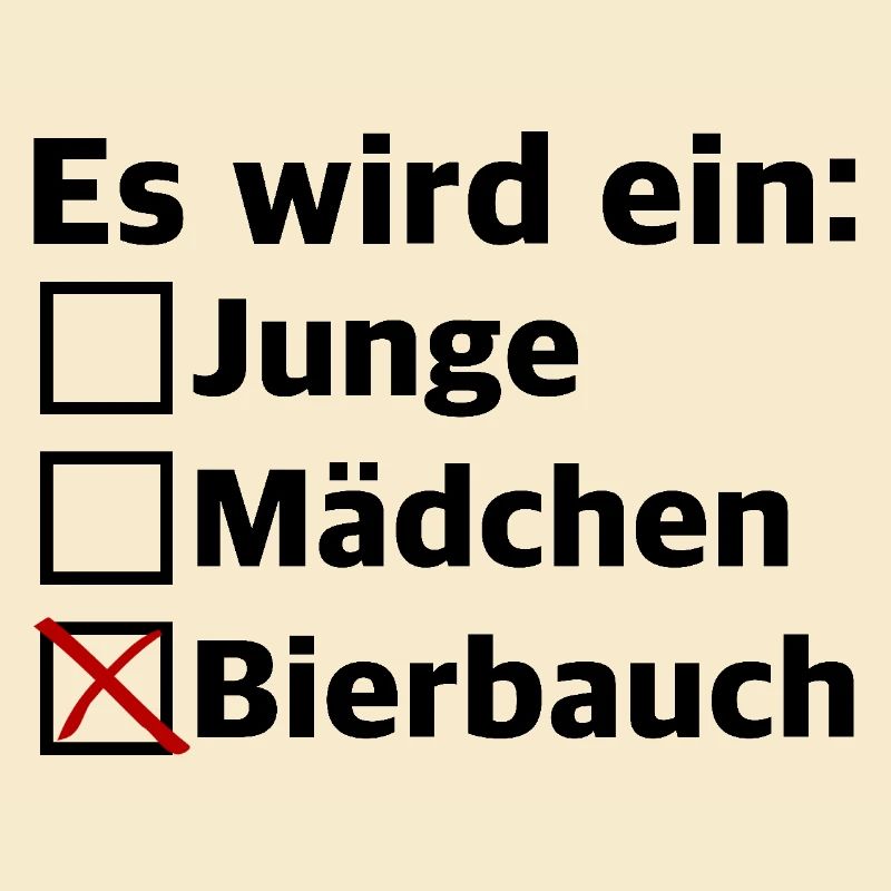 Es wird ein Bierbauch | Schwanger, Bier, Party