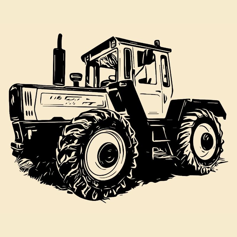 Tractor Power Silhouette