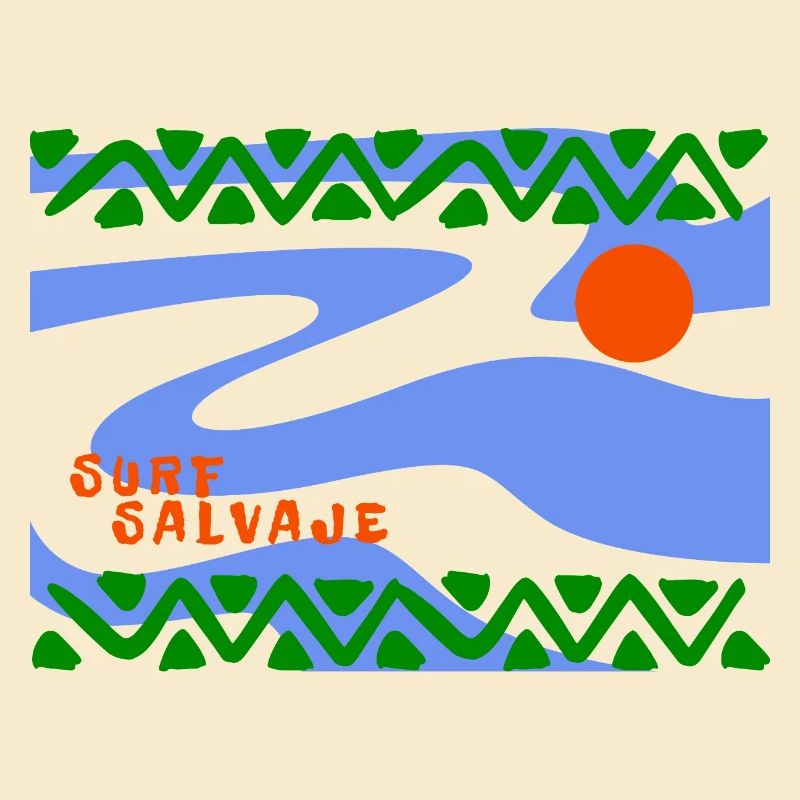Surf Salvaje Vagues psychédéliques