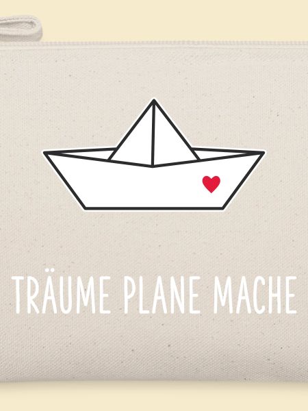Träume Plane Mache Boot Herz