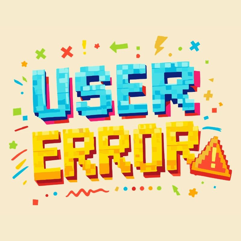 User Fehler Pixelkunst