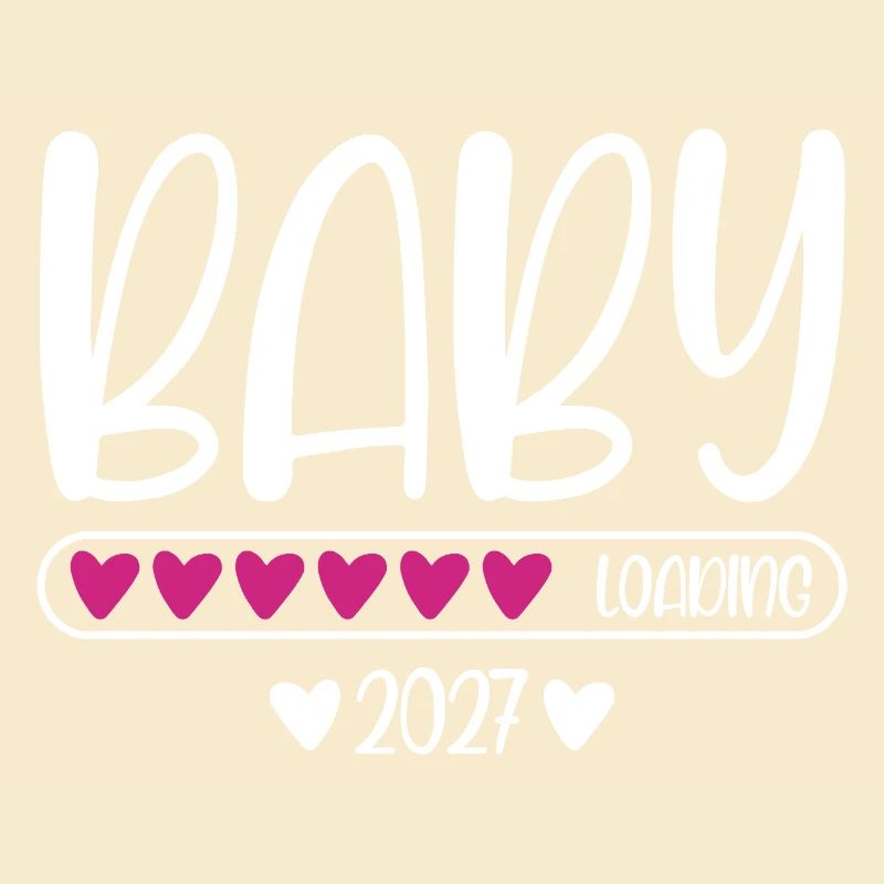 Baby 2027 loading heart loading bar
