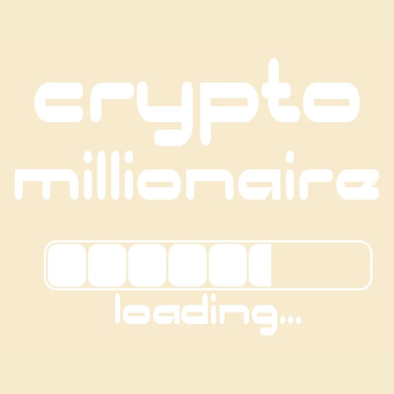 Crypto Millionaire Loading Funny Bitcoin ETH