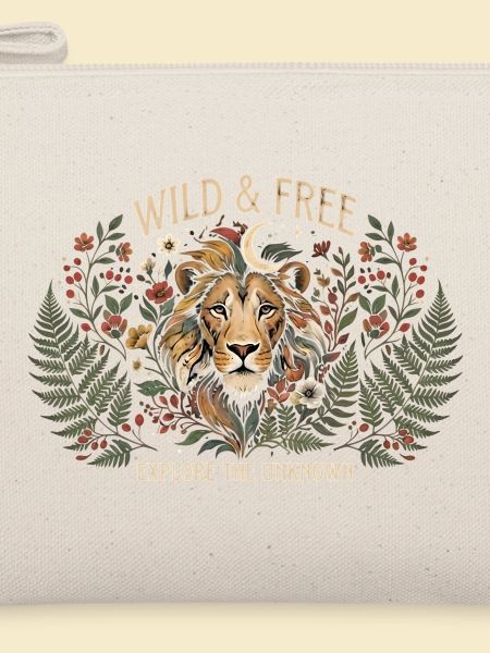 Löwe wild und frei