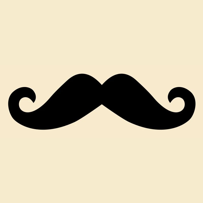 Handlebar mustache