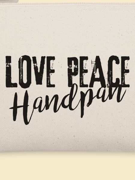 LOVE PEACE Handpan - black