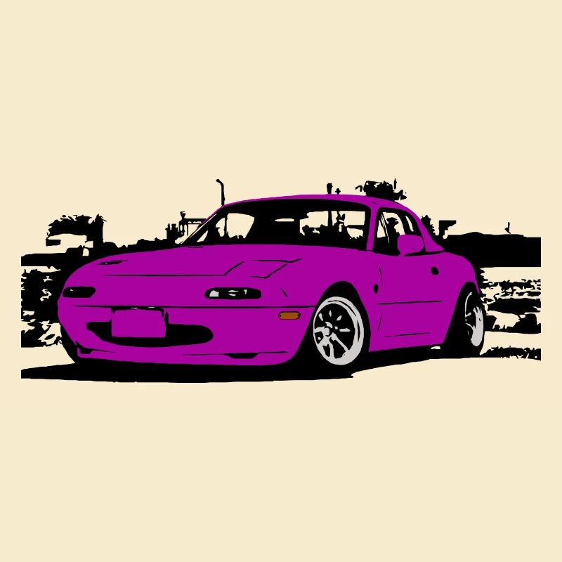 MIATA MK2 MX5 rosa