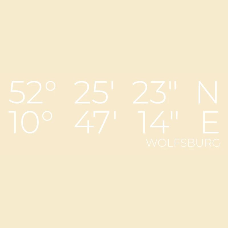 Coordinates Wolfsburg