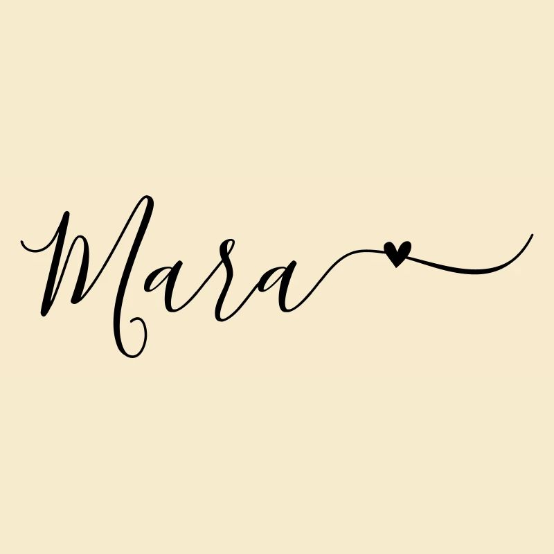 Prénom Mara Prénom décoratif