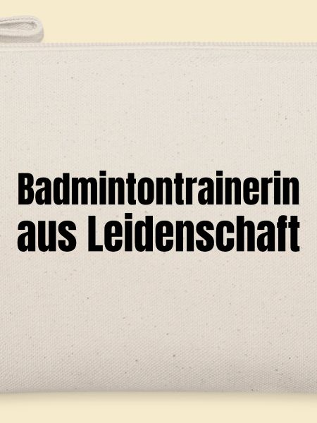 Badmintontrainerin aus Leidenschaft Geschenk
