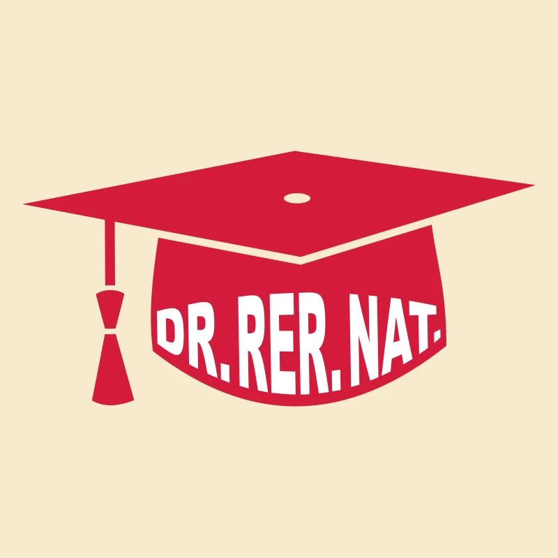 Doktor - Doktorhut - Studium - Geschenk - Dr. rer.