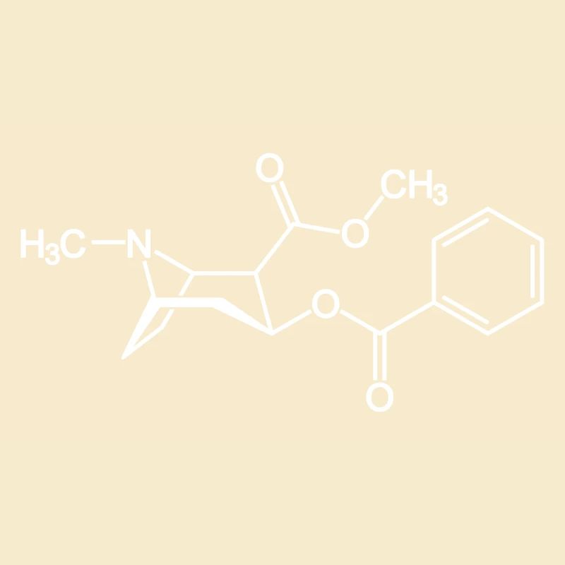 Cocaine crack molecule