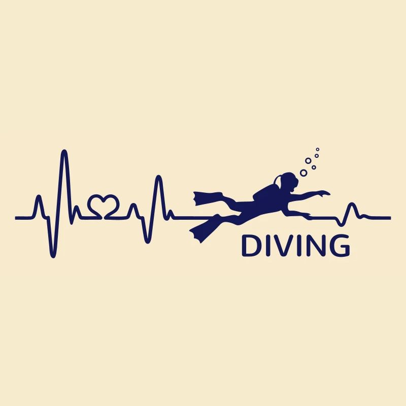 Diver Heartbeat Dive Pulse Diver