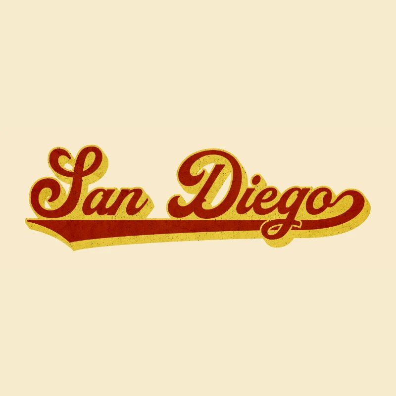 Script rétro de San Diego