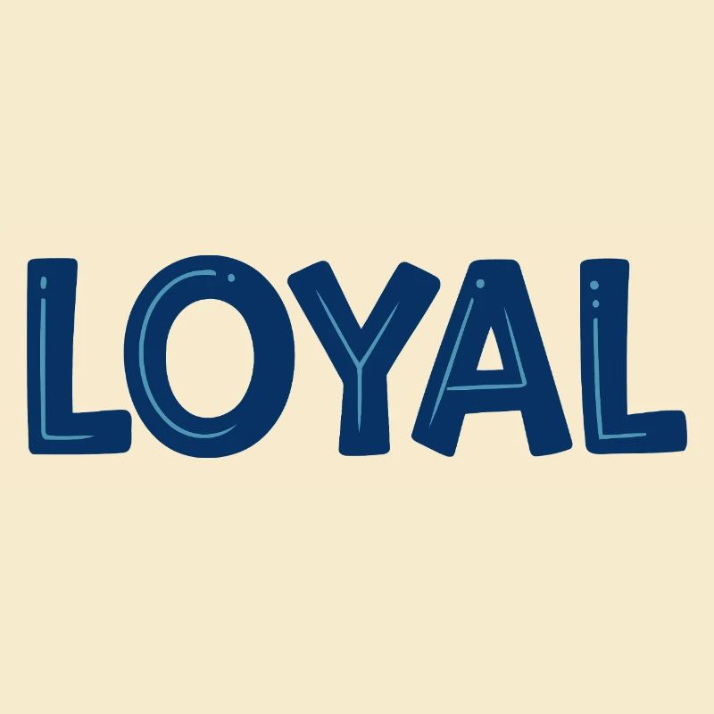 Loyal Blue Bold Typo
