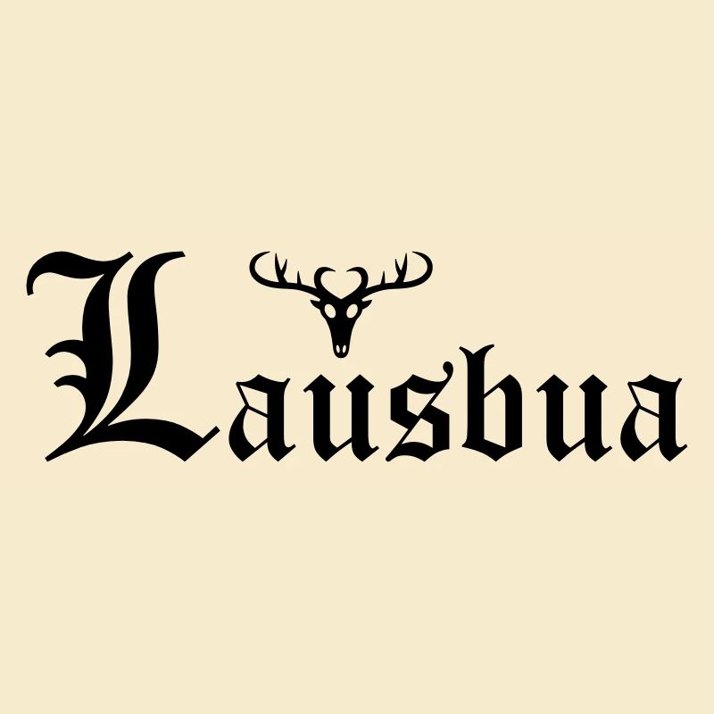 Lausbua mit Hirsch