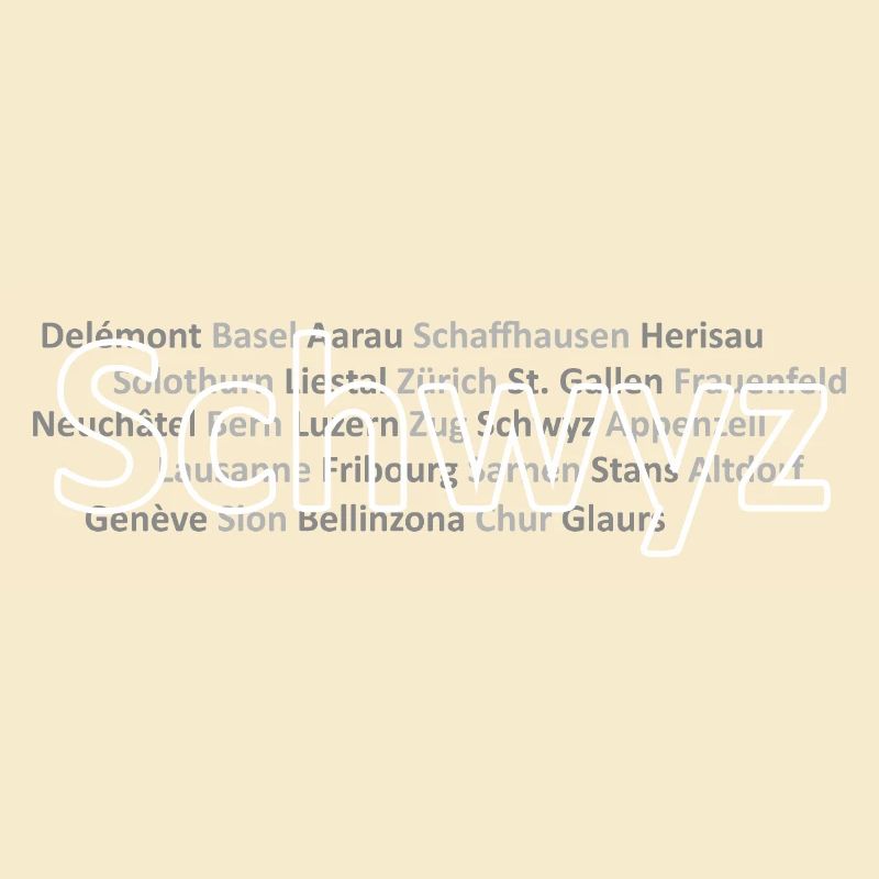 Schweizer Städte Schwyz
