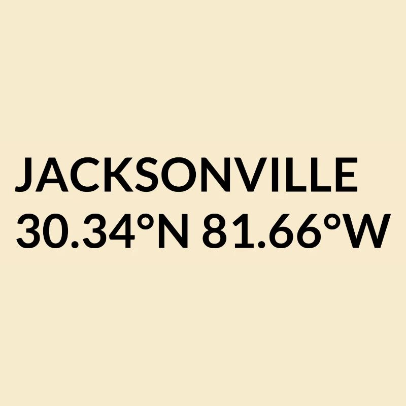 Jacksonville, Florida, USA Coordinates