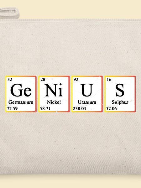 Genius Periodic Table Elements Chemistry