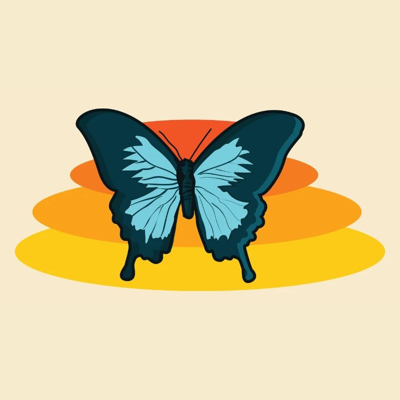 Papillon mite papillon papillon aile