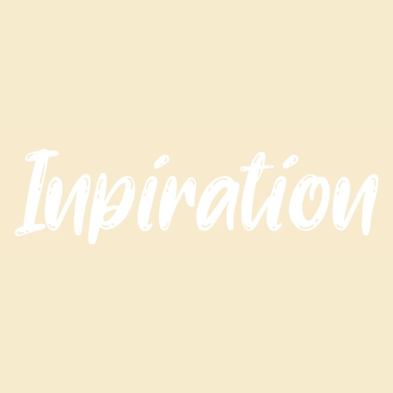 Du bist eine Inspiration