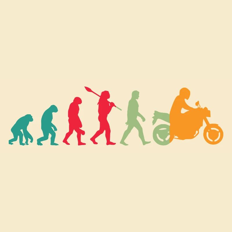 Evolution! Motorrad Geschenk Idee Bikes
