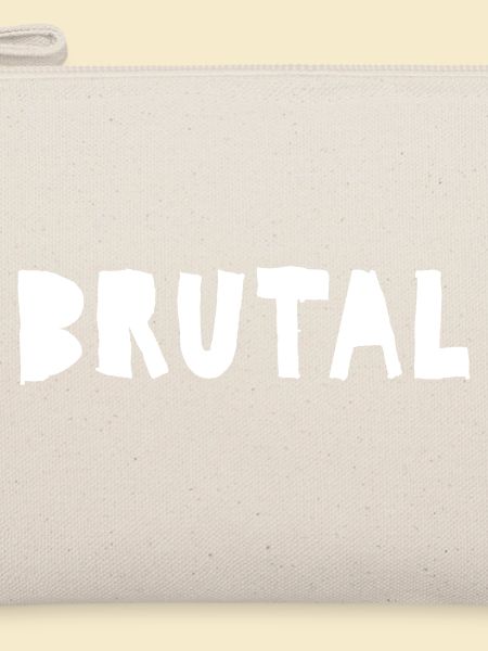Brutal Distressed Bold Logo-Design