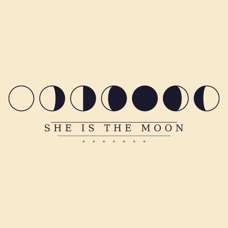 She is the moon
