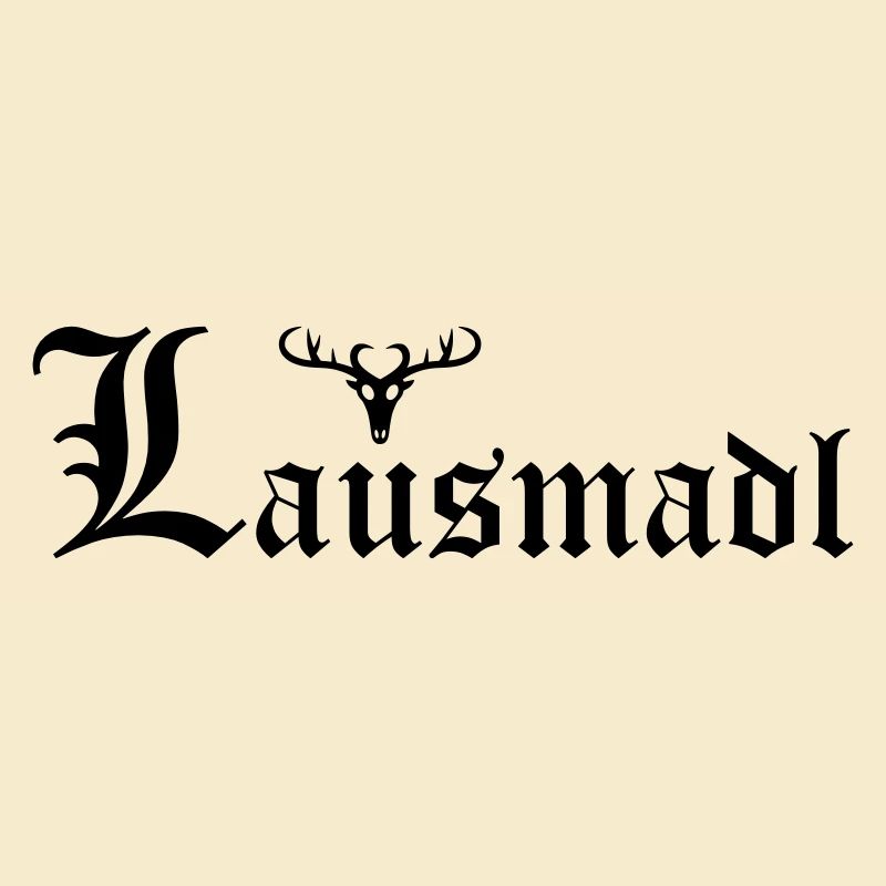 Lausmadl mit Hirsch