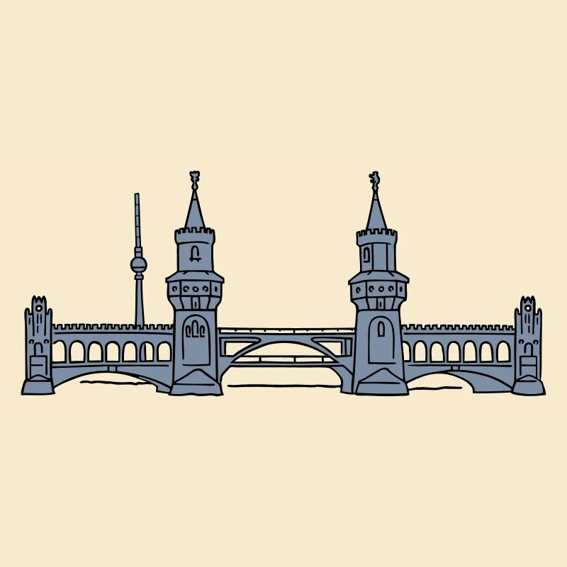 Oberbaumbrücke à Berlin 2