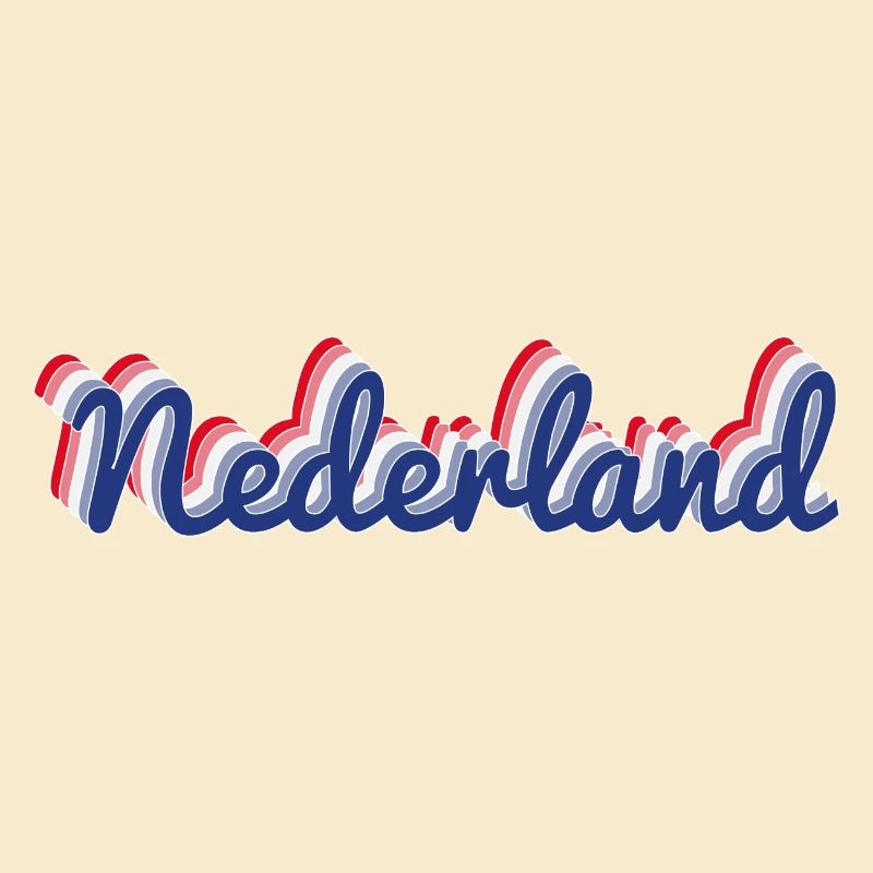 Nederland Script Flagfarben