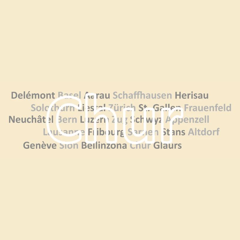 Schweizer Städte Chur