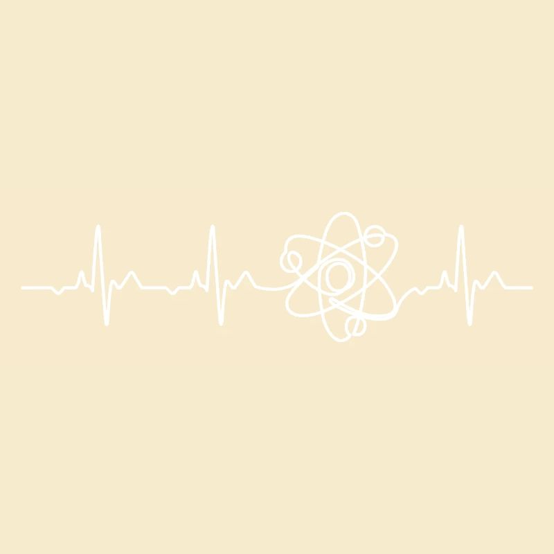 Science Heartbeat Atom