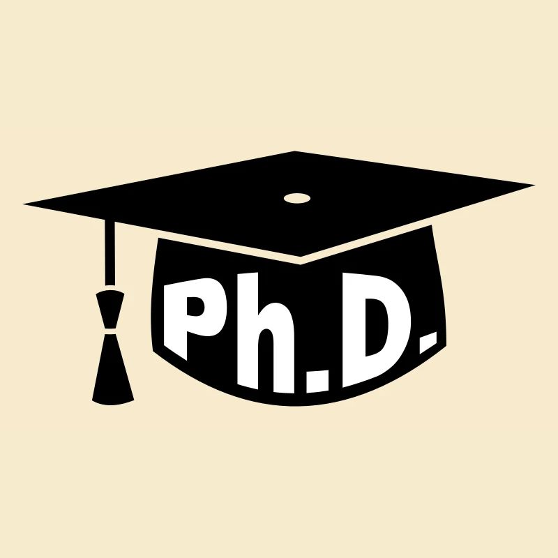 Doktor - Studium - Geschenk - Doktorhut - PhD