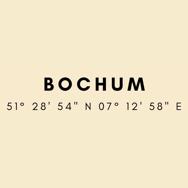 Bochum coordinates