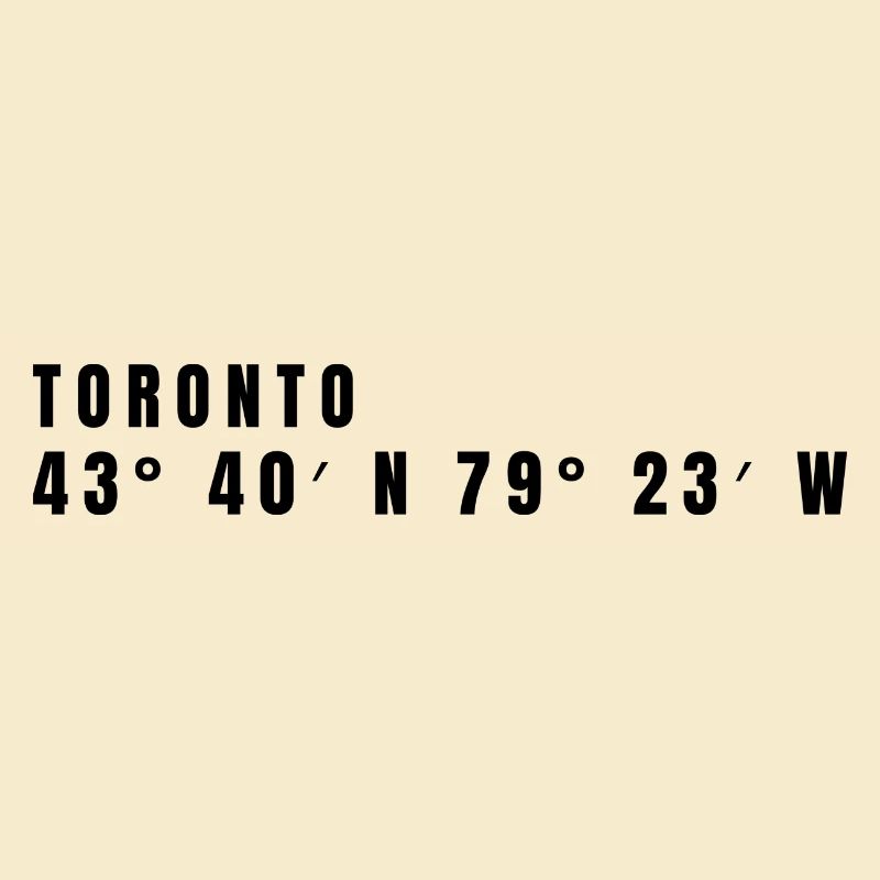Toronto, Canada Coordinates