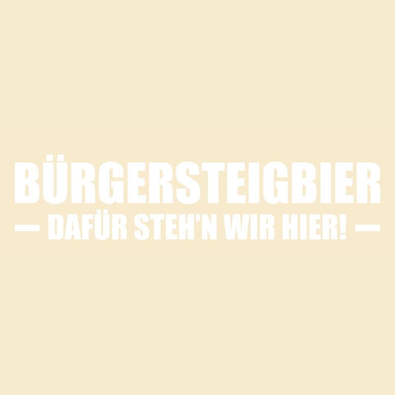 Bürgersteigbier dafür steh'n Ortskontrollfahrt OKF