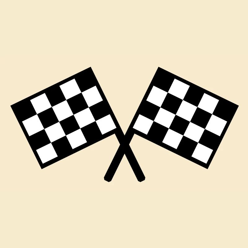 flags - car race