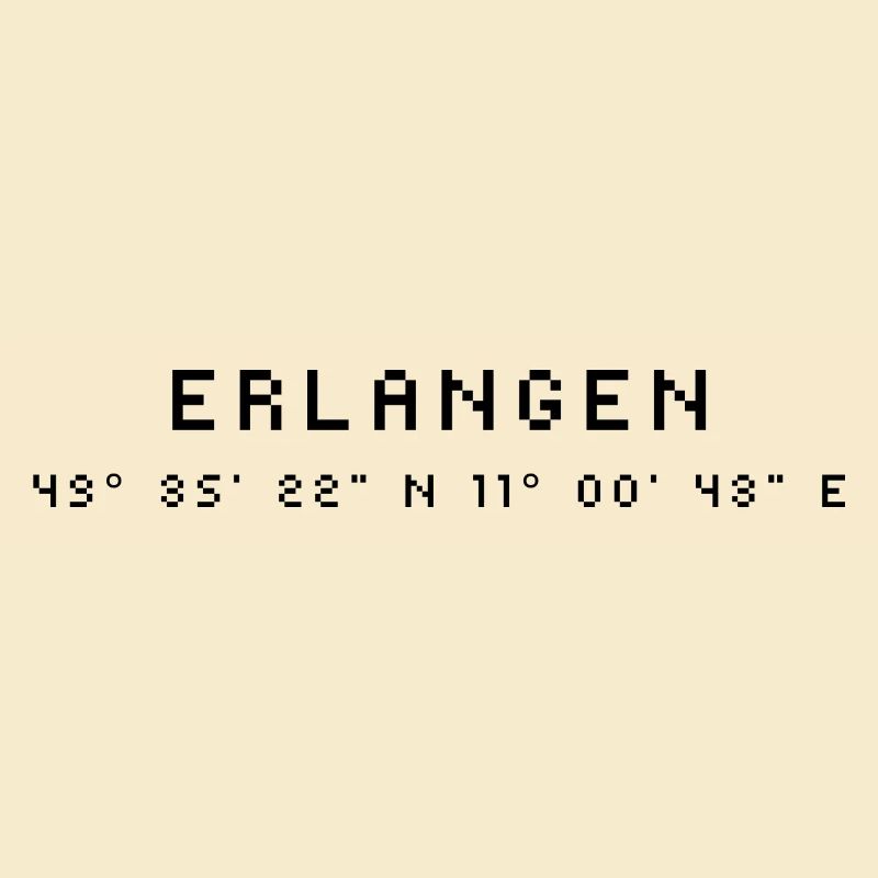 Coordonnées d’Erlangen