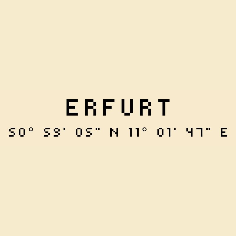 Erfurt coordinates