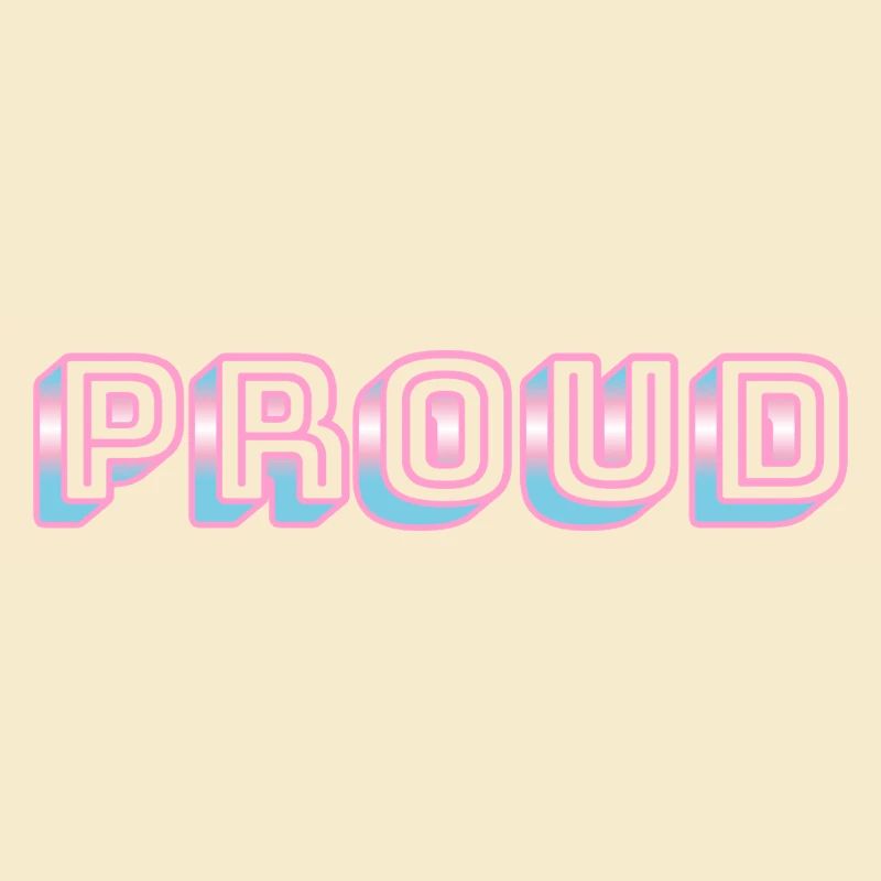 Trans Pride - Transgender-Flaggenfarben