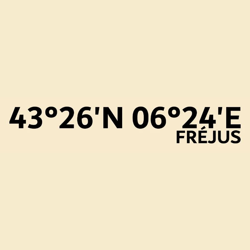 Coordonnées de Fréjus