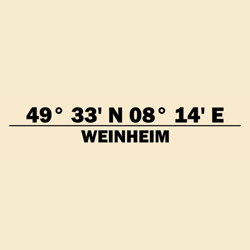 Weinheim coordinates