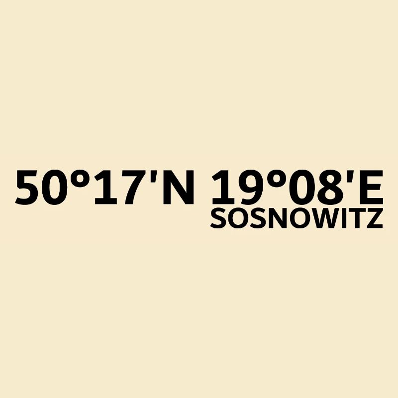 Coordonnées de Sosnowitz